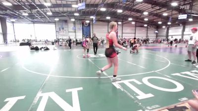 152 lbs Rr Rnd 3 - Maylie Skinner, Indiana Outlaws Pink vs Maria Imhauser, Diesel Wrestling Academy