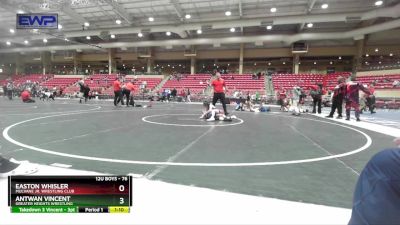 76 lbs Cons. Round 4 - Antwan Vincent, Greater Heights Wrestling vs Easton Whisler, Mulvane Jr. Wrestling Club