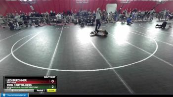 66-72 lbs Round 1 - Leo Buechner, Wisconsin vs Zion Carter-King, Brown Deer Jr Falcons Wrestling Club