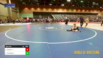 89 lbs Quarterfinal - Lane Gowl, Miami Wrestling Club vs Lucas Forman, Nevada Elite