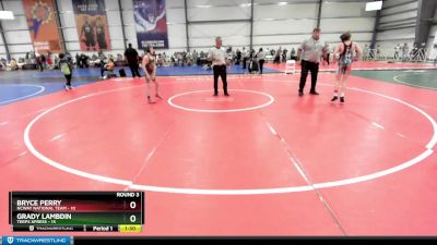 92 lbs Rd# 6- 9:00am Saturday Final Pool - Bryce Perry, NCWAY National Team vs Grady Lambdin, Terps Xpress