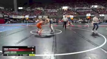 Cons. Round 1 - Jaiden Gibson, Custer Co. (Miles City) vs Issac Rodriguez, Ronan