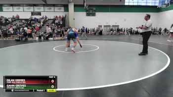 190 lbs Cons. Round 3 - Gavin Groves, Spartan Wrestling vs Dilan Grimes, Lone Jack Wrestling