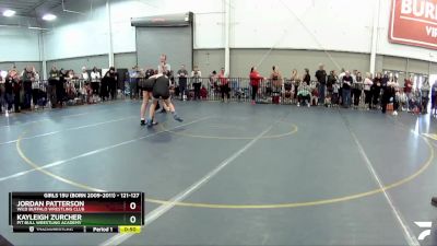 121-127 lbs Cons. Round 1 - Kayleigh Zurcher, Pit Bull Wrestling Academy vs Jordan Patterson, Wild Buffalo Wrestling Club