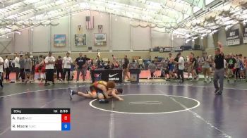 65 kg Round Of 32 - Allan Hart, Mizzou vs Ryan Moore, Finger Lakes RTC