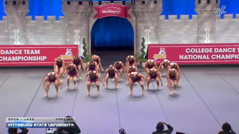 Pittsburg State University [2026 Open - Jazz Prelims] 2026 UCA & UDA College Cheerleading and Dance Team National Championship