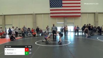 85 lbs Final - Andrew Bostwick, Junior Terps ES vs Cole Dunham, Total Force ES