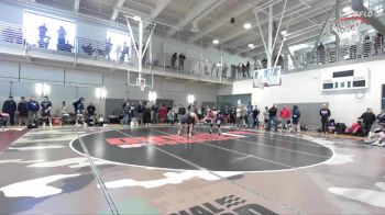 190 lbs Champ. Round 2 - Isaiah Gilcrist, Orting vs Brock Gustaveson, Gonzaga Prep