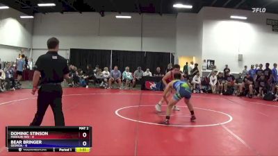 130 lbs Round 3 (8 Team) - Dominic Stinson, Missouri Red vs Bear Bringer, Georgia