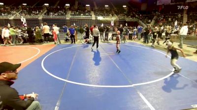 50 lbs Rr Rnd 4 - Liam O'Shea, Helena WC vs Landon Khan, Bear Cave