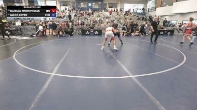 138 lbs Cons. Rd Of 32 - Leonidas Marinopoulos, Cardinal Wrestling Club vs Jacob Lopez, Beat The Streets- Oxnard