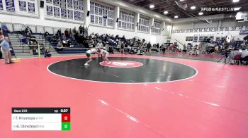 138 lbs Consolation - Tom Krystopa, Wethersfield vs Braden Olmstead, New Milford