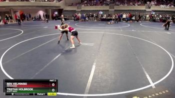 215 Championship Bracket Quarterfinal - Tristan Holbrook, Scott West vs Ben Helminski, Menomonie