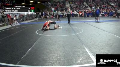 115 lbs Champ. Round 1 - Ryder Rausch, Haysville vs Treyton Holinde, Hoisington WC