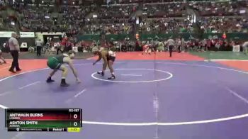 D2-157 lbs Quarterfinal - Antwaun Burns, London vs Ashton Smith, Aurora