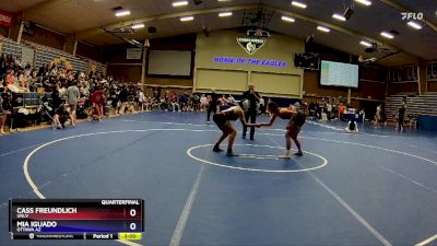 160 lbs Quarterfinal - Mia Iguado, Ottawa AZ vs Cass Freundlich, UNLV