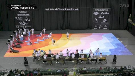 Owen J Roberts HS "Pottstown PA" at 2025 WGI Percussion/Winds World Championships