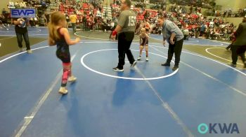 52 lbs Round Of 16 - Drew Price, Team Tulsa Wrestling Club vs Jolene Chuculate, Tulsa Blue T Panthers