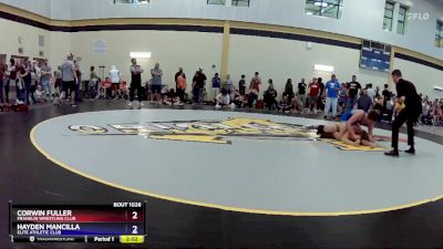 175 lbs Cons. Round 2 - Corwin Fuller, Franklin Wrestling Club vs Hayden Mancilla, Elite Athletic Club