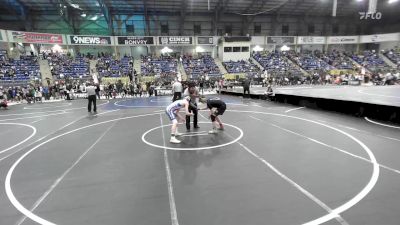 140 lbs Consi Of 8 #1 - Jaxson Reynolds, Windsor vs Logan Trujillo, Heaton