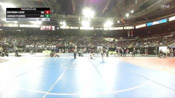 126 lbs Cons. Round 3 - Adrian Flores, Skyline vs Dryssen Loos, Buhl