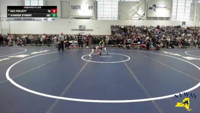 66 lbs Cons. Round 5 - Jax Follett, Pal-Mac Wrestling vs Xander Zybert, Gowanda Wrestling Club