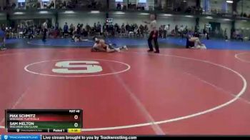 197 lbs Cons. Round 2 - Max Schmitz, Wisconsin-Platteville vs Sam Melton, Wisconsin-Eau Claire