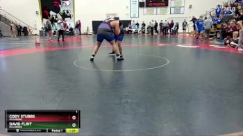 285 lbs Semifinal - David Flint, Hillsboro vs Cody Stubbs, Hillsboro