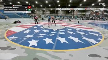 160 lbs 3rd Place Match - Samantha Dreiske, Lemmon vs Jayce Turbiville, Harding County