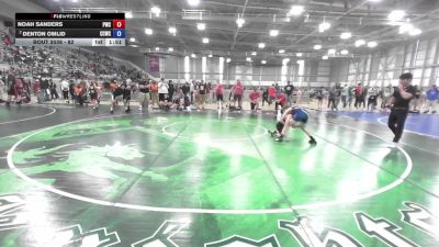 82 lbs Quarters - Noah Sanders, Punisher Wrestling Company vs Denton Omlid, Cherry Creek Wrestling Club