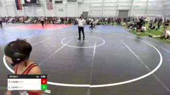 70 lbs Rr Rnd 1 - Luke Loren, Reign WC vs Andres Lopez, Nm Gold