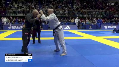 STEFANO PRESSELLO vs JAVIER RIQUELME MARTINEZ 2023 European Jiu-Jitsu IBJJF Championship