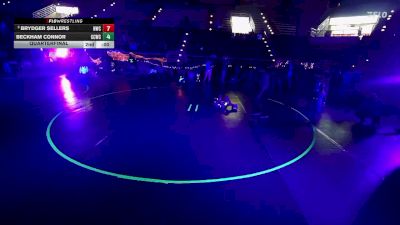 53-57 lbs Quarterfinal - Benjamin Flygare, Agon Academy Wrestling vs Dominic Lopez, Sanderson Wrestling Academy