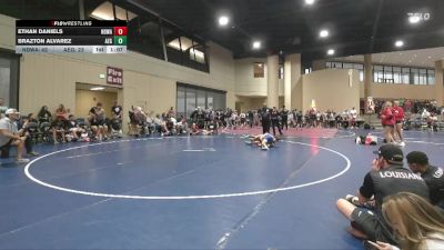 116 lbs Round 3 (6 Team) - Brazton Alvarez, Alabama Elite Gold vs Ethan Daniels, North DeSoto Red WA