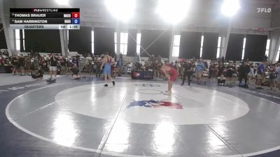 175 lbs Quarters - Thomas Brauer, Maurer Coughlin vs Sam Harrington, Bad Karma