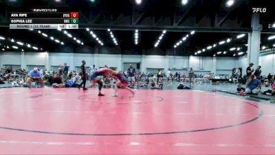 118 lbs Round 1 (10 Team) - Ava Rife, Backyard Brawlers Pink vs Sophia Lee, Blackman WC