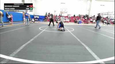 80-84 lbs Consi Of 8 #2 - Forrest Harvey, Guymon Wrestling vs Jayce Brown, Bristow Elementary Wrestling Club