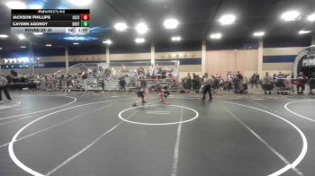 109 lbs Round Of 32 - Jackson Phillips, Cats WC vs Cayden Agonoy, South Kona WC