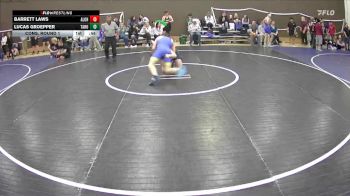 190 lbs Cons. Round 1 - Barrett Laws, Aloha vs Lucas Groepper, Tahoma
