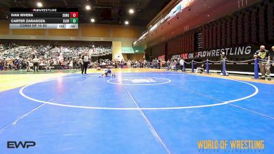 61 lbs Consi Of 16 #2 - IVAN RIVERA, Salem Elite Mat Club vs Carter Zaragoza, Cloverdale