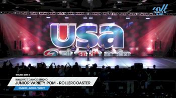 Innovate Dance Studio - Junior Variety Pom - Rollercoaster [2025 Junior - Variety Day 2] 2025 USA All Star Dance Super Nationals