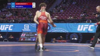 86 kg 1/4 Final - Tornike Samkharadze, Georgia vs Arsen Balaian, Russia