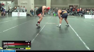 285 lbs Quarters & 1st Wb (16 Team) - Nate DeGroff, RIT vs Chris Stavrou, TCNJ