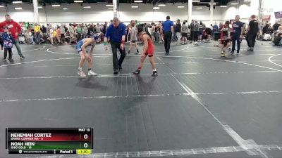 68 lbs Round 7 (8 Team) - Noah Hein, Ohio Gold vs Nehemiah Cortez, Daniel Cormier WA