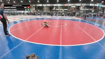 75 lbs Round 2 - Bennett Harvey, Westside Raider Wrestling vs Maximus Aldana, Madison Elite