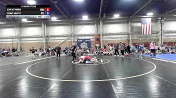 210 lbs Rr Rnd 6 - Luk O`Korn, South Hills Wrestling Academy - MSE vs Zeno Lentz, Steller Trained Skywalkers - MSE