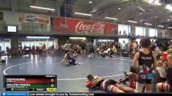 70 lbs Round 6 (10 Team) - Vadyn Burke, Storm vs Preston Hughes, Backyard Brawlers