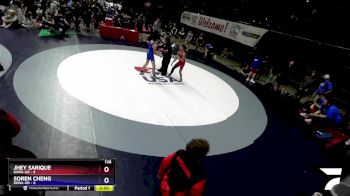 126 lbs Round 4 (16 Team) - Jhey Sarique, BAWA-GR vs Soren Cheng, REWA-GR