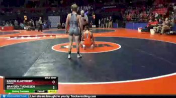 3 lbs Champ. Round 1 - Brayden Tuenissen, Belvidere (North) vs Kaden Klapprodt, DeKalb