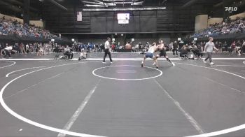 133 lbs Champ. Round 1 - Roman De La Cruz, University Of Saint Mary (KS) vs Ethan Skoglund, Northwestern (Iowa)